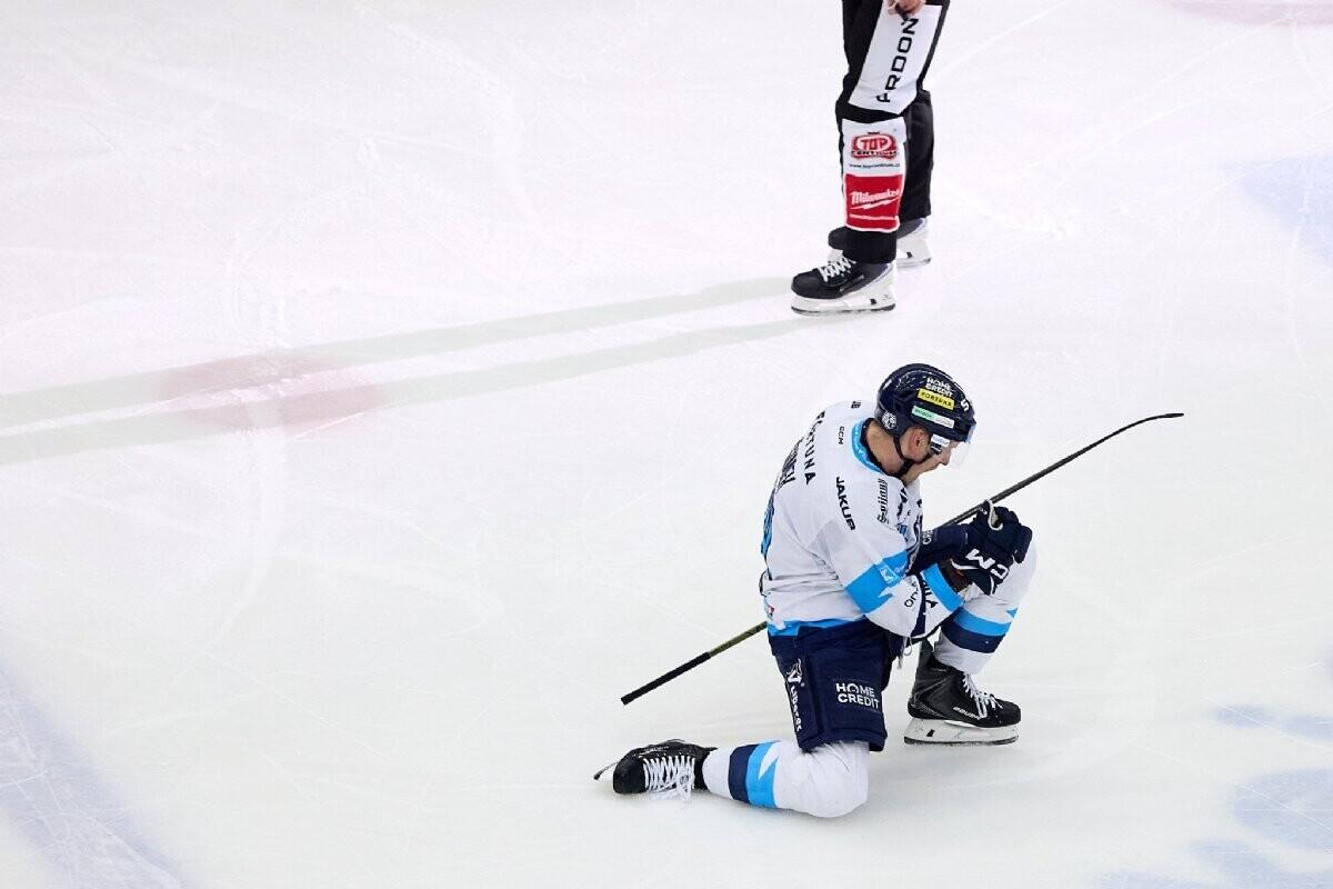 Radost Radima Šimka po vstřelené brance, foto: www.hcbilitygri.cz